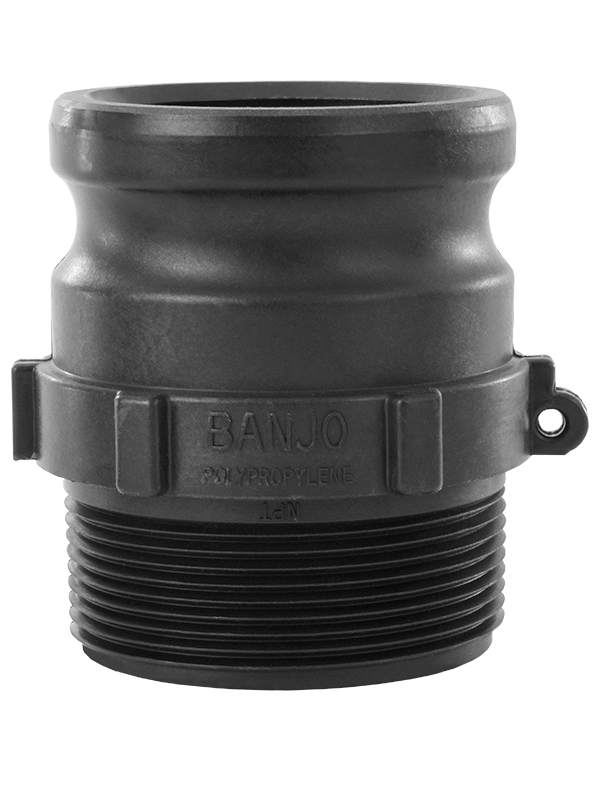 BANJO 100F Cam and Groove Adapter,1",Polypropylene 