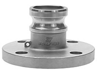 3 Inch (in) Size 316 Stainless Steel Type FA ANSI Class 150 Flanged Specialty Adapter Fitting