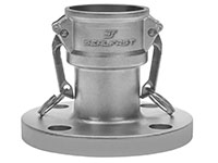 3 Inch (in) Size 316 Stainless Steel Type FC ANSI Class 150 Flanged Coupler