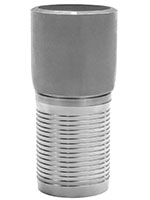 3 Inch (in) Size 316 Stainless Steel Weld Bevel Crimp Combination Nipple