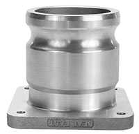 3 Inch (in) Size Aluminum Check Poppet Valve Fuel Inlet/Outlet Fittings (AF-300CP)