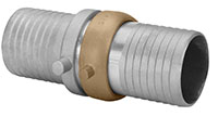 Aluminum Shank Coupling Complete Setwith Brass Nut