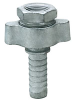1 Inch (in) Size Plated Iron Ground Joint
