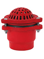 4 Inch (in) Hose Size Foot Valve