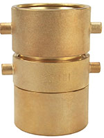 2 1/2 x 3  Inch (in) Size Brass Double Jacket Pin Lug