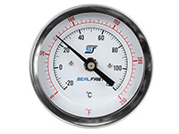 5" Bi-Metal Thermometer Stainless Case -5250250