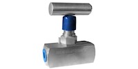 1/4 Inch (in) Size F x F Style Carbon Steel 6000 PSI Full Size Needle Valve (NVC4F4F-6)