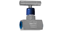 1/4 Inch (in) Size F x F Style Carbon Steel 6000 PSI Mini Needle Valve (NVCM4F4F)