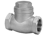 1 Inch (in) Size 316 Stainless Steel Swing Check Valve