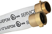Coupled UL Approved Fire Hose Assemblies
