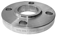 1 1/2 Inch (in) Pipe Size 316 Stainless Steel LAP Joint ANSI B16.5 Forged 150 Flange