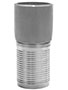 3 Inch (in) Size 316 Stainless Steel Weld Bevel Crimp Combination Nipple