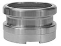 4 x 4 Inch (in) Size Aluminum Top Seal Dual Point Fill Adapter Fitting