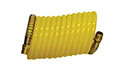 50 Feet (ft) Length 3/8 Inch (in) Swivel and Rigid NPT Thread Size Nylon Yellow Color Recoil Hose Pneumatic Accessory