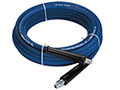 3/8 in. x 50 ft Size Blue Coupled Power Wash Quick Connect Hose - 2