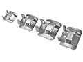 3/8 Inch (in) Band Width 201 Stainless Steel Clamp Buckle (SF3800BS)