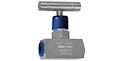 1/4 Inch (in) Size F x F Style Carbon Steel 6000 PSI Mini Needle Valve (NVCM4F4F)