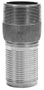 3 Inch (in) Size 316 Stainless Steel NPT Threaded Crimp Combination Nipple