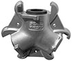 316 Stainless Steel Triple Connection Crowfoot Couplings