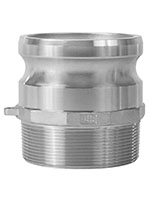 3 Inch (in) Size 316 Stainless Steel Type F Female Coupler x Female NPT Cam and Groove Coupling