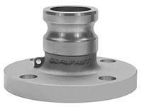 3 Inch (in) Size Aluminum Type FA ANSI Class 150 Flanged Specialty Adapter Fitting