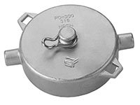 3 Inch (in) Size Female NPSM 316 Stainless Steel Pipe Cap