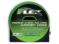 5/8 Inch (in) x 50 Feet (ft) Size Premium Hybrid Polymer Garden Flex GHT Hose Fitting