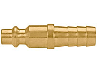 2.28 Inch (in) Length Brass 1/4 Inch (in) Body AM or AMA Socket Quick Connect Plug