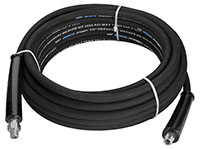 3/8 in. x 50 ft Size Coupled Power Wash Quick Connect Hose