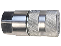 4.60 Inch (in) Overall Length Carbon Steel Flat Face Quick Connect Hydraulic Socket