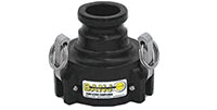 Banjo Female Coupler x Male Adapter DA 3 Inch (in) with 3 Arms Cam and Groove Adapter Fittings