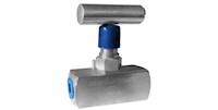 1/4 Inch (in) Size F x F Style 316 Stainless Steel 6000 PSI Full Size Needle Valve (NVS4F4F-6)