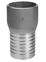 3 Inch (in) Size 316 Stainless Steel Weld Bevel Combination Nipple