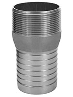 3 Inch (in) Size 304 Stainless Steel Male NPT Combination Nipple Fitting