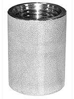 3/4 Inch (in) Size 316 Stainless Steel Merchant Coupling