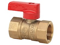 1 Inch (in) Size T-Handle Gas Ball Valve