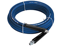 3/8 in. x 50 ft Size Blue Coupled Power Wash Quick Connect Hose