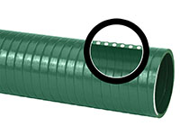 PVC Suction Hose - Green or Clear (GR/CL 200)