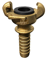 1 Inch (in) Size Brass Hose Ends Crowfoot Coupling