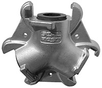 316 Stainless Steel Triple Connection Crowfoot Couplings
