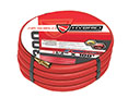 1/4 Inch (in) Inner Diameter Red PVC Air Shield Econ Thermoplastic Hose with 1/4 inch (in) NPT Brass Fitting