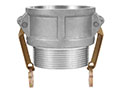 3 Inch (in) Size Aluminum Type B Female NPT X Male NPT Cam and Groove Coupling