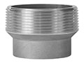 Aluminum 3 Inch (in) Male NPT x 2 Inch (in) Female NPT Size Thread Reducer Fitting