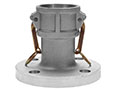 3 Inch (in) Size Aluminum Type FC ANSI Class 150 Flanged Coupler Specialty Cam and Groove Coupling