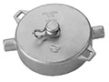 3 Inch (in) Size Female NPSM 316 Stainless Steel Pipe Cap