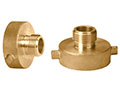 1 1/2 x 3/4 Inch (in) Size FNST x MGHT Brass Adapter