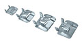 3/8 Inch (in) Width Galvanized Steel Clamp Buckle