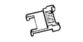 3/8 Inch (in) Clamp Adapter