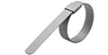 1 1/2 Inch (in) Diameter 301 Stainless Steel Standard "F" Series Preformed Clamp