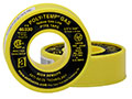 1/2 Inch (in) Width 260 Inch (in) Length Yellow Premium PTFE Thread Seal Tape